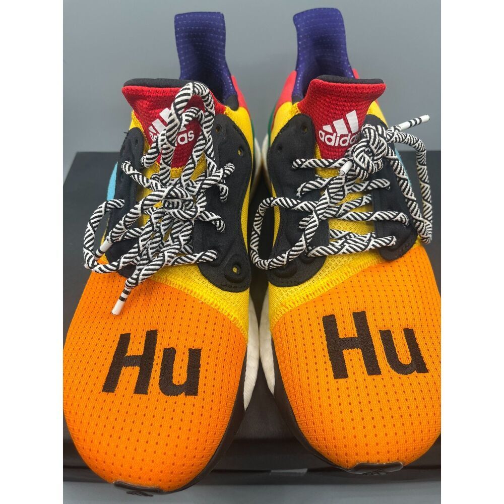ADIDAS ATHLETIC SHOES Solar Hu Glide ST WOMEN Size 7.5 US PRIMARY COLORS ORANGE - Picture 5 of 15